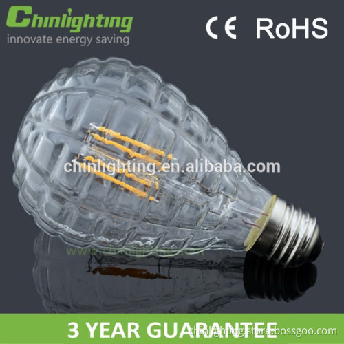 Led filament 4w 3w e27 led bulb OEM service